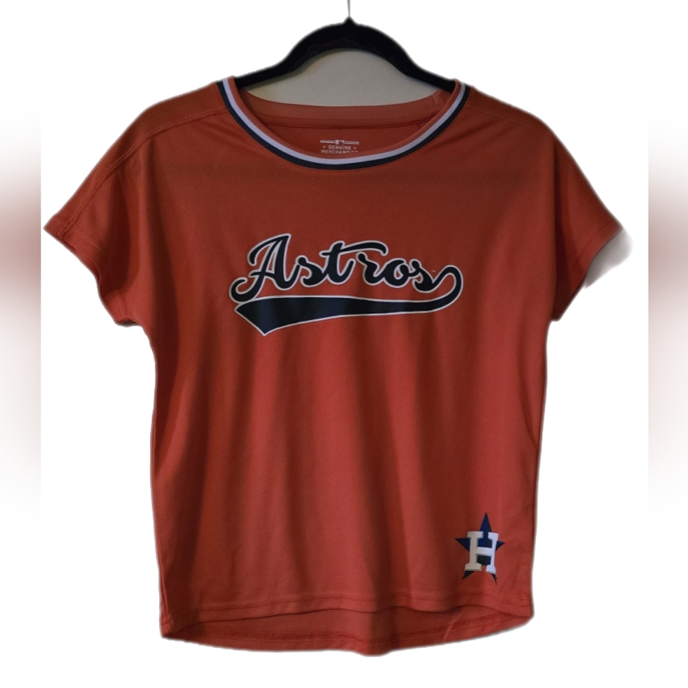 Nike Girl's Houston Astros Orange T-Shirt Sz M 10/12